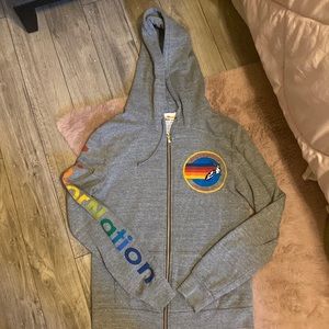 Aviator Nation zip up size medium